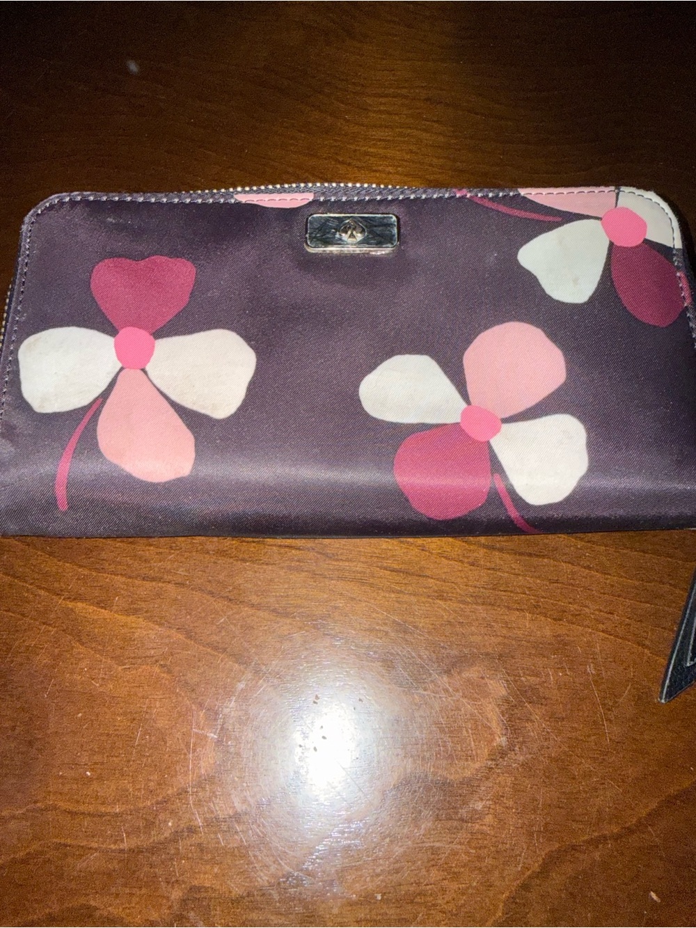 Kate Spade Floral Zip-Around Wallet